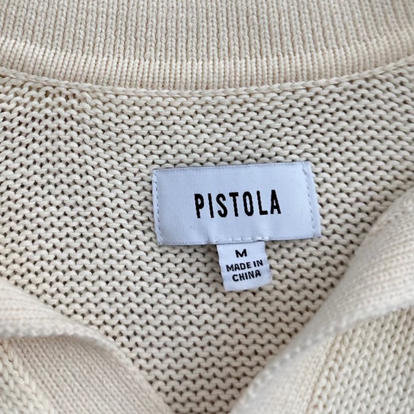 Pistola NWOT Johnny Collar Sweater (M) - Picture 9 of 9
